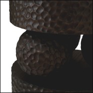 24 - Thoren - Table Thoren Eichholtz, placage chêne - Pacific Compagnie.