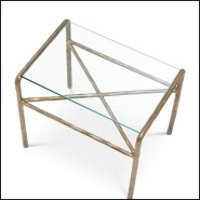 24 - Xandria - Table d'appoint laiton - Pacific Compagnie.