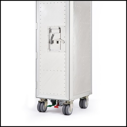 Chariot 159 - Chrome Rivet - Bar chrome riveté - Pacific Compagnie.