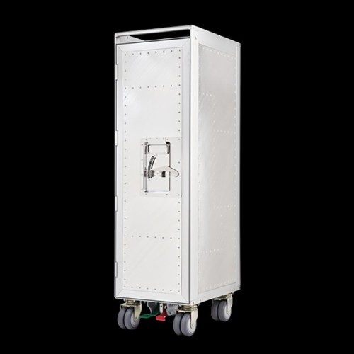 Chariot 159 - Chrome Rivet - Bar sur roulettes rivet - Pacific Compagnie.