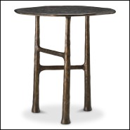 24 - Amboise - Table d'appoint bronze - Pacific Compagnie.