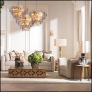 Table d’appoint 24 - Wilma | Side Table Wilma - Mahogany Base - Pacific Compagnie.