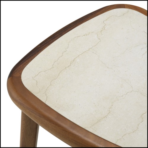 24 - Wilma - Table d'appoint Wilma en acajou - Pacific Compagnie.