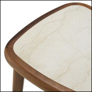 24 - Wilma - Table d'appoint Wilma en acajou - Pacific Compagnie.