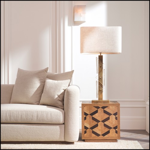 Table d’appoint 24 - Rubicon | Side Table Rubicon Oak Veneer - Pacific Compagnie.