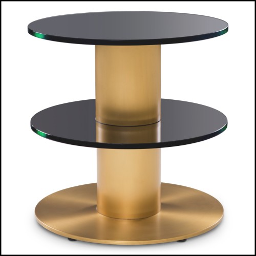 24 - Dorado - Table d'appoint laiton 24-Dorado - Pacific Compagnie.
