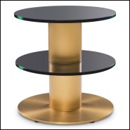 24 - Dorado - Table d'appoint laiton 24-Dorado - Pacific Compagnie.