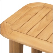 Console d'extérieur 24 - Weston | Console Table Venise - Glass top table - Pacific Compagnie.