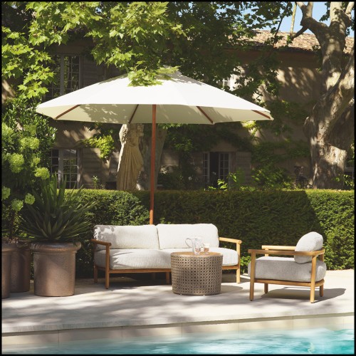 Table d'appoint d'extérieur 24 - Trinity - Eichholtz Trinity Table - Pacific Compagnie.