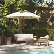 Table d'appoint d'extérieur 24 - Trinity - Table Trinity Eichholtz - Pacific Compagnie.