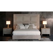 Lit 150 - Aura | Bed Dame - Rugiano bedframe - Pacific Compagnie.