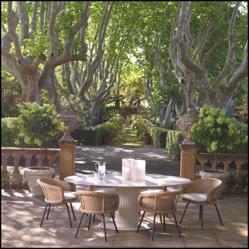 Table à Manger 24 - Volterra - Eichholtz Bran - Pacific Compagnie.