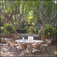 Table à Manger 24 - Volterra - Eichholtz Bran - Pacific Compagnie.