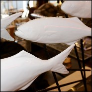 Sculpture PC - Fishes Ceramic - Déco salon bord de mer - Pacific Compagnie.