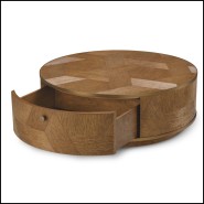 Table basse 24 - Velutto - Glass coffee table - Pacific Compagnie.