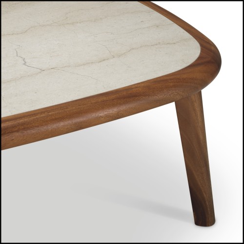Table basse 24 - Wilma | Wilma marbre beige - Pacific Compagnie.
