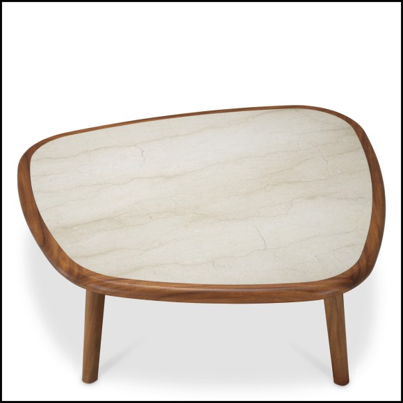 Table basse 24 - Wilma | Wilma acajou massif - Pacific Compagnie.