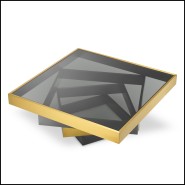 Table basse 24 - Zamora - Brushed Brass Zamora - Pacific Compagnie.