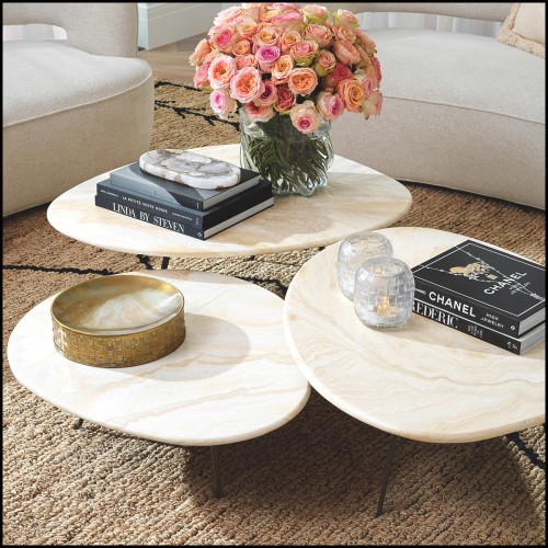 Table basse 24 - Portofino - Table basse 24-Portofino brune - Pacific Compagnie.