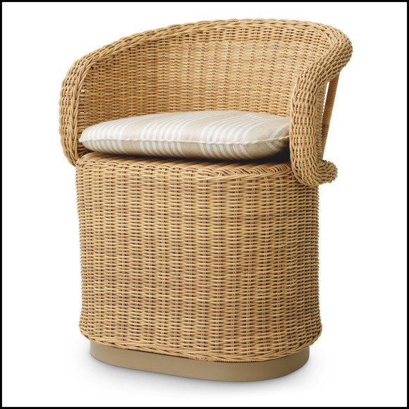 Chaise d'Extérieur 24 - San Remo - Fauteuil Manzo confortable - Pacific Compagnie.