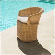 Chaise d'Extérieur 24 - San Remo - Fauteuil Manzo rotin - Pacific Compagnie.