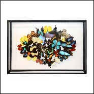 Déco PC - Butterflies Multicolors | Wall Decoration PC- Butterflies Multicolors - Colorful butterflies wall art - Pacific Compag