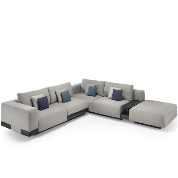 Canapé Modulable 146 - Carrara | Modular Sofa Carrara - Glass Fiam Brand - Pacific Compagnie.
