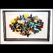 Déco PC - Butterflies Multicolors - Décoration murale papillon - Pacific Compagnie.