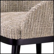 Chaise 24 - Costa avec accoudoir - Teinte claire - Pacific Compagnie.