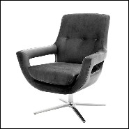 Fauteuil 24 - Grand Office - Fauteuil cuir pivotant - Pacific Compagnie.