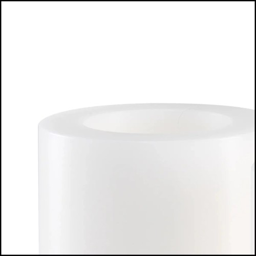 Set de 2 Bougies 24 - Artificial - Eichholtz White Candles - Pacific Compagnie.