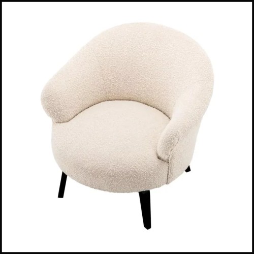 Fauteuil 24 - Moretti - Détail assise - Pacific Compagnie.