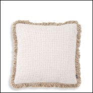 Coussin 24 - Nami Carré - Motif détaillé - Pacific Compagnie.