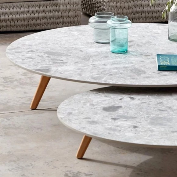 Table basse 48 - Torsa Ø100 - Elegant Coffee Table - Pacific Compagnie.