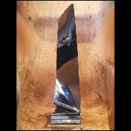 Ailette PC - Boeing 737 Fin - Oeuvre d'art recyclée - Pacific Compagnie.