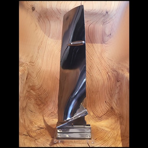 Ailette PC - Boeing 737 Fin | Fin PC-Boeing 737 Fin - Recycled aircraft winglet turned into decorative item - Pacific Compagnie.
