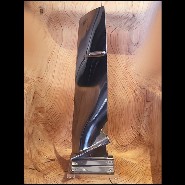 Ailette PC - Boeing 737 Fin | Fin PC-Boeing 737 Fin - Recycled aircraft winglet turned into decorative item - Pacific Compagnie.