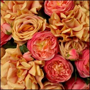 Bouquet 24 - Roses real touch 72 pcs/3 variétés | Bouquet Eichholtz - Roses real touch 72 pcs/3 varieties - Elegant Rose Arrange