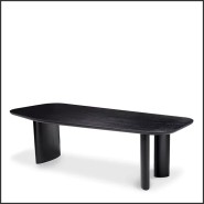Table de Repas 24 - Flemings - Gros plan pied de table - Pacific Compagnie.