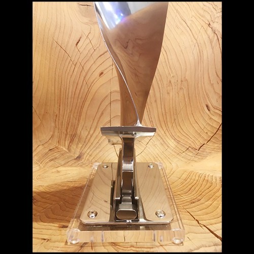 Ailette PC - Boeing 737 Fin - Sculpture ailette avion - Pacific Compagnie.