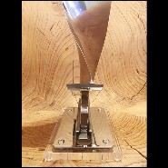 Ailette PC - Boeing 737 Fin - Sculpture ailette avion - Pacific Compagnie.