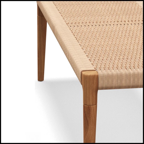 Banc 45 - Lima | Bench Gloster - Lima - "Lima bench profile - Pacific Compagnie."