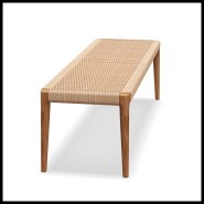 Banc 45 - Lima | Bench Gloster - Lima - "Gloster Lima seating - Pacific Compagnie."