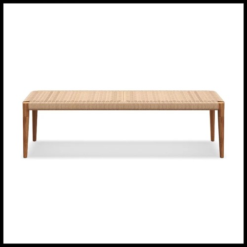 Banc 45 - Lima | Bench Gloster - Lima - "Bench 45 detail - Pacific Compagnie."