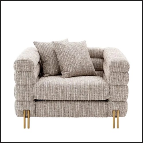 Fauteuil 24 - York - Décoration intérieure - Pacific Compagnie.