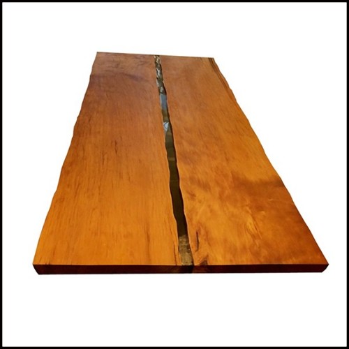 Table 154 - Kauri Resin - Table luxe intérieur - Pacific Compagnie.