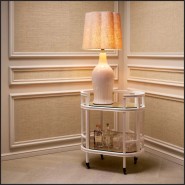 Lampe de Table 24 - Beatriz - Abat-jour blanc - Pacific Compagnie.