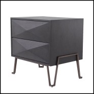 Table de chevet 24 - Highland | Bedside Eichholtz- Highland - "Highland bedside table, Eichholtz furniture - Pacific Compagnie."