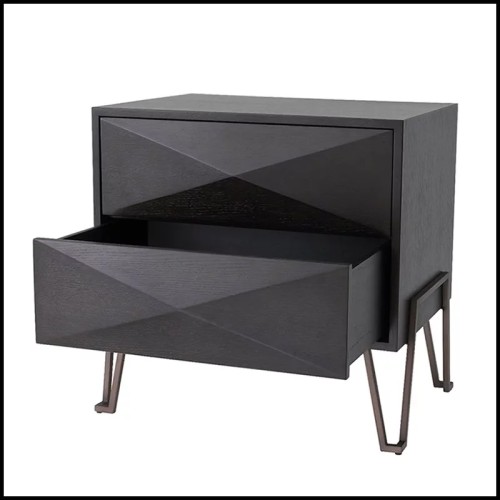 Table de chevet 24 - Highland | Bedside Eichholtz- Highland - "Eichholtz Highland, nightstand for bedroom - Pacific Compagnie."