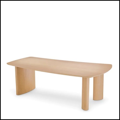 Dining Table 24 - Bergman L - Dining Room Table - Pacific Compagnie.